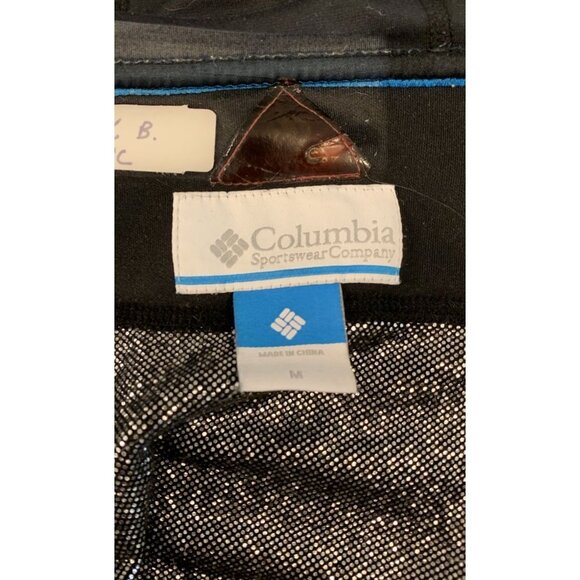 Columbia Performance Fishing Gear Hoodie Men’s Medium Black Hoodie Omni Heat - Picture 8 of 9